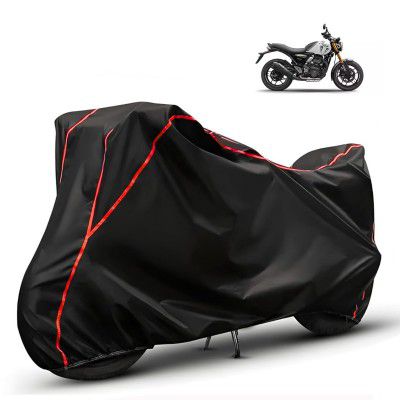Compatible with Triumph Speed 400 Waterproof Two Wheeler Bike Body Cover ? Water Resistant
