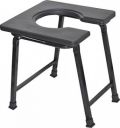 ComportSpa Medical bedside folding toilet chair for patient,Disabled And Pregnant Woman Commode Chair  (Blue, Black)...