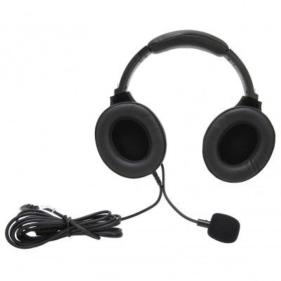Computer Headphones, ENC Noise Reduction Test Plug and Play Head-Mounted Headphones Full Digital decoding Interface with Integrated Classroom Sound Card