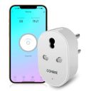 Conbre 16A Wifi + BT Smart Plug for automation, Energy Monitoring, remote and time control |  (supports Amazon Alexa) (16A Power Plug)...