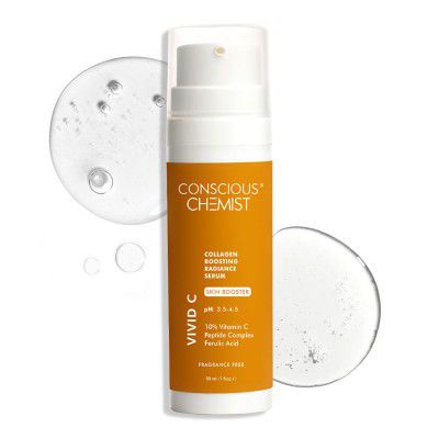 Conscious Chemist® Dull Skin, Dark Circles & Fine Lines Treatment 10% Vitamin C Face Serum | 30Ml