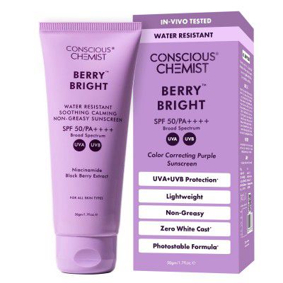 Conscious Chemist® Sunscreen SPF 50 PA++++ In-Vivo Tested 