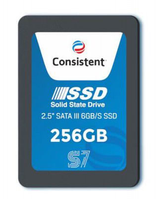 Consistent 2.5" 256GB SSD with SATA III Interface, 6Gb/s Read/Write Speed Upto - 552/500 MB/s, 5 Years Warranty