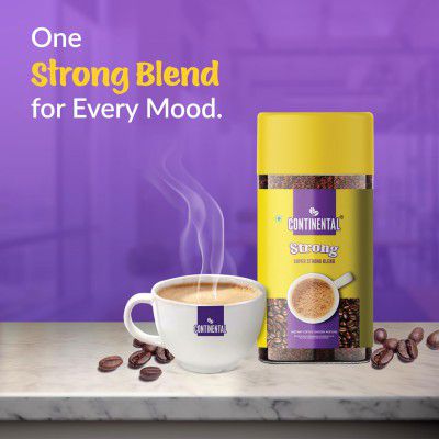 Continental Strong Coffee Powder - 50g Jar