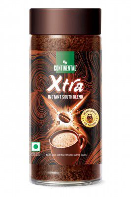 CONTINENTAL XTRA Coffe | 100g Jar | 70% Coffee - 30% Chicory Blend