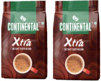 CONTINENTAL XTRA Instant Coffee  (2 x 200 g, Chicory Flavoured)