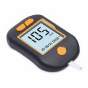 Control D Advanced Digital Diabetes Glucose Blood Sugar Testing Monitor with 10 Strips Glucometer (Black, Orange)...