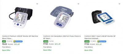 Control D Blood Pressure Monitors Upto 67% Off
