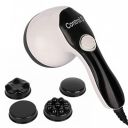 Control D Electric Handheld Full Body Massager with 4 Massage Heads & Variable Speed Settings for Pain Relief and Relaxation, Back, Leg & Foot, Black...
