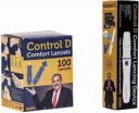 Control D Lancing device and lancet Glucometer Lancets - (100)...
