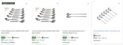 Convay Spoons Upto 79% Off