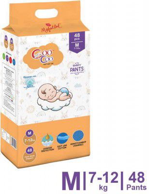 Coo Coo Baby Pullup Diaper Pants - M (48 Pieces)