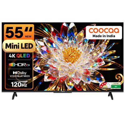 coocaa (55") 4K Ultra HD Smart Mini LED QLED Google TV 55MINI75Q