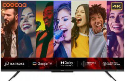 [Extra Rs.2500 OFF] Coocaa Frameless 55" Ultra HD (4K) LED Smart Google TV (55Y73)