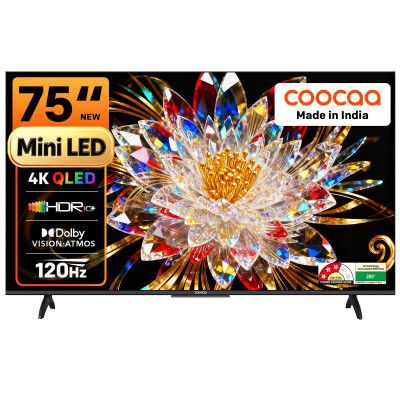 coocaa (75") 4K Ultra HD Smart Mini LED QLED Google TV 75MINI75Q