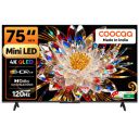 coocaa (75") 4K Ultra HD Smart Mini LED QLED Google TV 75MINI75Q...
