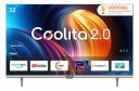 Coocaa 80 cm (32 inches) Frameless Series HD Ready Smart IPS LED TV 32S3U Pro (Black)...