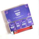 Cookieman Holi Gift Box - 5 Piece Gift Hamper with Thandai Cookies, Choco Chip Cookies, Gulkand Chocolate, Holi Balloons | Skin Friendly Holi Color...