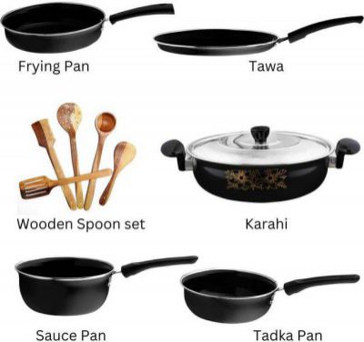 Cookpro Cookware Set (Copper, 11 - Piece)