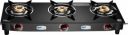 COOKSHINE byCookshine Smart Trio, ISI Marked LPG Stove (MS Body), Big Size Iron Manual Gas Stove  (3 Burners)...