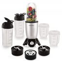 Cookwell Bullet Mixer Grinder (5 Jar, 3 Blade, Silver)...
