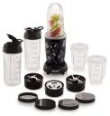 Cookwell Bullet Mixer Grinder, 500W, Lifetime Pick & Drop Repair - 5 Jar 3 Blade, Black and Chrome...