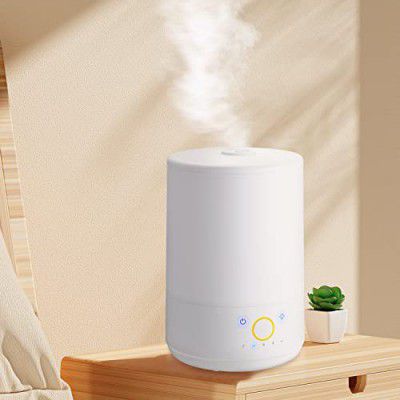 Cool Mist Humidifier 4L Top Filling Air Humidifiers with Color Light & Aroma Diffuser Function for Home Bedroom Office Easy to Clean Whisper Quiet