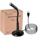 COOLCOLD Mic for PC, USB Gaming Microphone, Noise Cancellation, Recording, Black (Under 1000)...