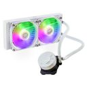 Cooler Master ML240L Core ARGB CPU Liquid Cooler - White | Support Intel & AMD Processor - LGA1700, LGA1200, LGA1151, AM5, AM4 | Gen S Dual Chamber Pump | 240mm AIO | New Pressure Optimised Fans...