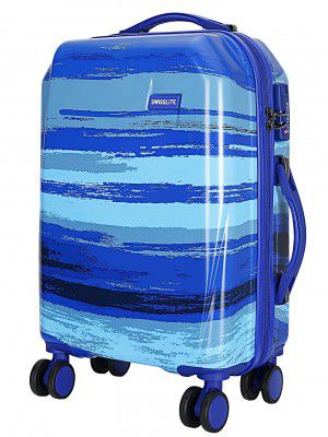 Coolife Swisslite (Size-28 Inch) Hardsided Printed Polycarbonate Luggage Trolley Bag (Colour: Multi)