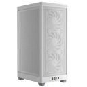 CORSAIR 2000D Airflow Mini-ITX PC Case - White - Mini-ITX Form-Factor - Steel Mesh Panels - Three-Slot GPU Support...