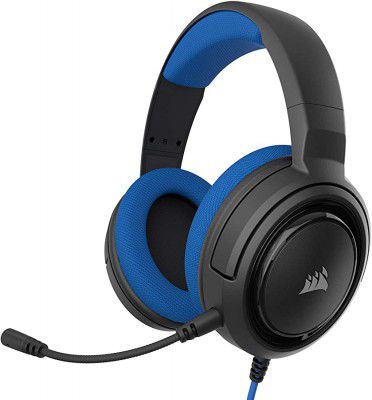 Corsair Hs35 Stereo Gaming Wired Over Ear Headphones with Mic Designed for Pc and Mobile