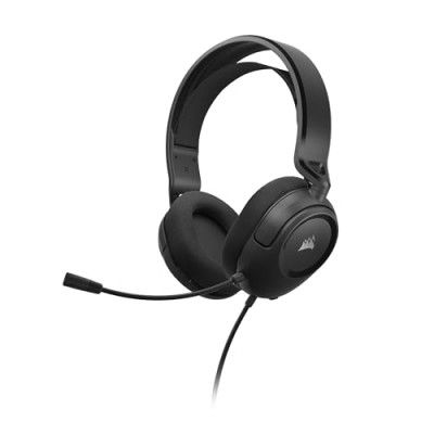 Corsair HS35 Surround v2 (Universal 3.5mm connectivity,On-Ear Volume Controls), Carbon
