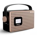 Corseca Black Boy 3 Premium Wireless Bluetooth Speaker with FM Radio Customizable Alarm AUX and USB Port (Copper)...