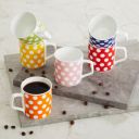 Corsica Set of 6 Bone China Mugs - 230ml...