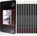 Corslet 12 Pcs Drawing Pencils for Sketching...