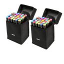 Corslet 30 Pcs Dual Tip Alcohol Markers Set Broad and Fine Colour Pens & Sketch Pen Set (Pack of 2)...