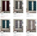 Upto 90% Off on Cortina Curtains...