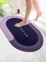 Cortina Premium Silicon Floor Mat, Bath Mat, Doormat, Bathroom Carpet, Cushion Mat Super Absorbent Soft Carpet, Quick Dry Dirt Barrier for Home, Office, (60x40), Purple...