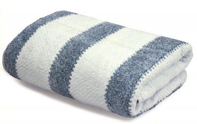 Cortina Stripe Printed Towels for Bath (70 x 140 cm) 380 GSM Microfiber, Ultra Soft, Highly Absorbent & Quick Dry for Gym