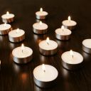 Cortina Wax Tealight Candles, 4 Hour Burn Time, Smokeless, No Residue (Set of 100, Unscented) 3.7 X 1.2 Cm White Candle...