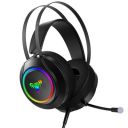 Cosbary Wired Gaming Headset 7.1 Sound Wired USB Gaming Headphone with Noise Cancelling Mic, LED Lights, 50mm Drivers, Compatible for PC, PS5, PS4, Xbox, Laptop, Tablets, Switch (Black)...