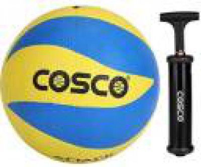 COSCO Attack with Pump Volleyball - Size: 4  (Pack of 1)