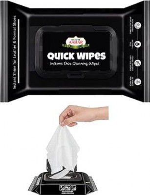 Cosmaty Shoe Cleaner Wipes -1 Packs of 80 