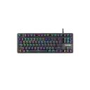 Cosmic Byte CB-GK-18 Firefly Per-Key RGB TKL Mechanical Keyboard with Swappable Outemu Red Switch, Macros, Software (Black)...