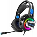 Cosmic Byte G3300 Saturn Rings Gaming Headphone with Mic, 7 Color RGB LED (Blue)...