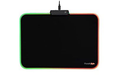 Cosmic Byte Volcano RGB Gaming Mousepad with Effects, Spectra RGB, USB Cable, 350x250x4MM