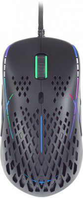 Cosmic Byte Zero-G Wired Optical Gaming Mouse (USB 2.0, Black)