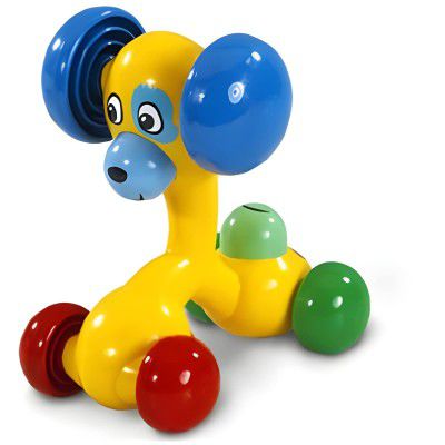 COSMOBABY Friction Dog Toy Cute Puppy 3 FACE Role Play Toy