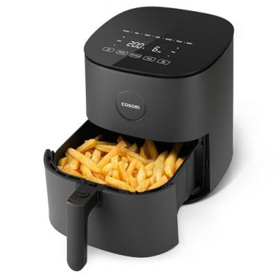 COSORI Air Fryer 4.7 Liter, 1500W Fast Cooking, L501 Grey